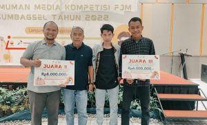 2 Media Anggota JMSI Jambi Juara Kompetisi FJM Sumbagsel