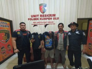 Polsek Kumpeh Ulu amankan 1 unit truck PS yang bermuatan tangki modifikasi di duga berisi BBM jenis Solar ilegal