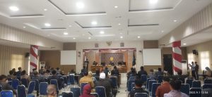 Paripurna Dewan Dengan Agenda Penyampaian KUA PPAS Tahun 2023 Pindah ke Ruang Pola I Kantor Bupati Merangin