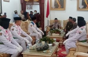 Pemkab Merangin Sambut Kepulangan Anggota Paskibraka Nasional dan Provinsi Jambi