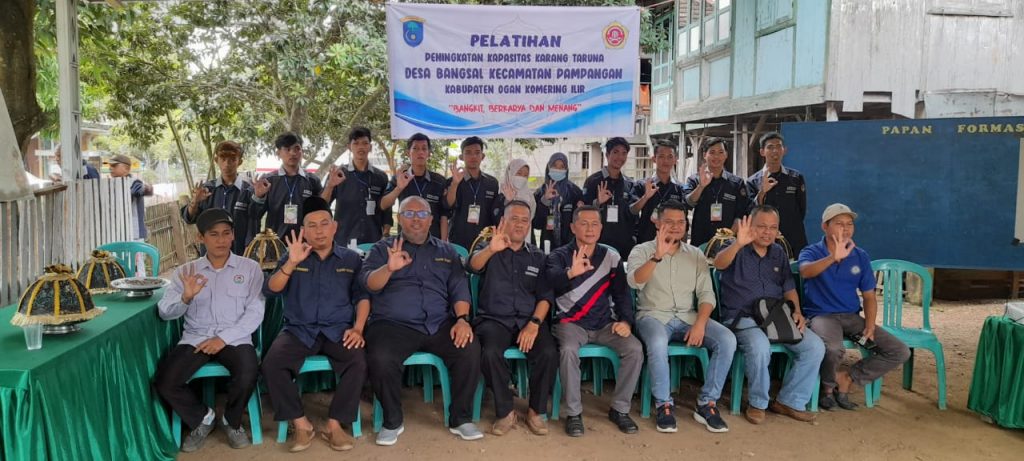 Pelatihan Karang Taruna Desa Bangsal Kecamatan Pampangan