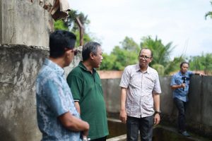 M. Ridho Turun ke Lapangan, Cek Penyebab Banjir di UIN STS Jambi