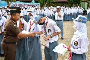 Tim Penkum Kejati Jambi lakukan giat JMS di SMA 1 Kota Jambi