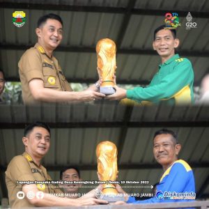 Pj Bupati Muaro Jambi Buka Kompetisi Sepak Bola U-12