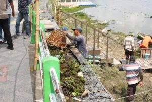 Cek Kondisi Wisata Danau Sipin, Ketua Komisi III DPRD Kota Jambi: Harusnya di Ujung Kawasan Danau Sipin itu Bisa Disekat