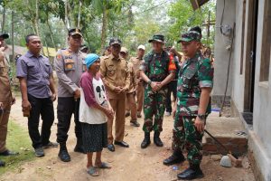 Pangdam ll/Sriwijaya Tinjau Sasaran Fisik TMMD Ke- 115 Kodim 0402/OKI