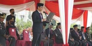 Waka DPRD Provinsi Jambi, Faizal Riza Bacakan Naskah Ikrar Kesaktian Pancasila