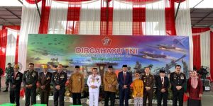 Ketua DPRD Provinsi Jambi Hadiri Syukuran HUT TNI ke-77 Tahun