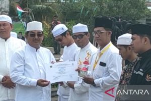 Anwar Sadat Pimpin Upacara Hari Santri Nasional