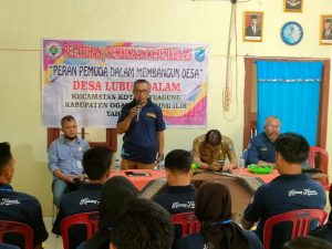 Pelatihan Karang Taruna Desa Lubuk Dalam Kecamatan Kayuagung