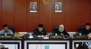 DPRD Kota Jambi Gelar Rapat Paripurna Penyampaian Laporan Hasil Kerja Banggar