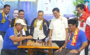 Bupati Tanjab Barat Buka Secara Resmi Kejurprov Catur Tahun 2022.