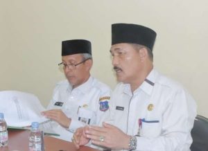 Sekda Tanjab Barat Pimpin Rapat Penetapan dan Penegasan Batas Desa.