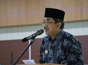 Bupati Buka Secara Resmi Rapat Dewan Pengupahan dalam Rangka Penetapan Upah Minimum Kabupaten Tanjab Barat.