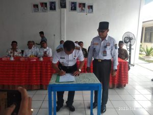 Serah terima Jabatan camat Pedamaran Berlangsung hidmat