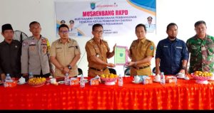 Jaring aspirasi kecamatan Pedamaran gelar musrembang tahun 2023.