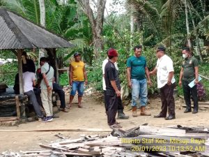 Satu Rumah di Mesuji Raya OKI Hangus Terbakar