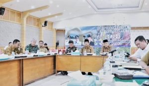 Bupati Tanjabbar Kembali Ikuti Rakor Inflasi Daerah Tahun 2023 Secara Virtual