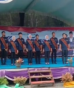 Jelang Pengukuhan, KT Mesuji Raya Gelar Lomba Mars Karang Taruna