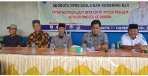 Anggota DPRD OKI Harimandi Utamakan Normalisasi Sungai dan Pembagunan Jalan Menuju Sekolah