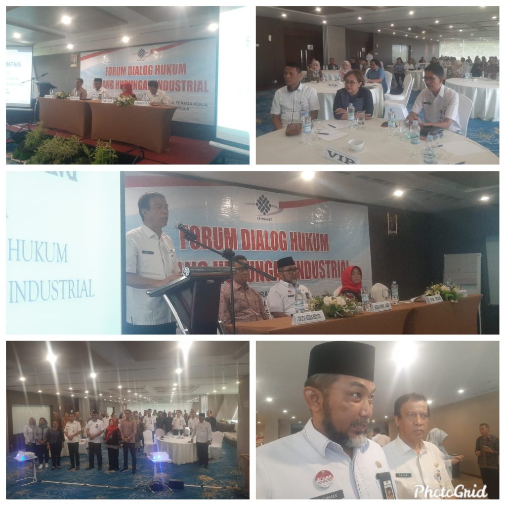 Buka Dialog Hukum Bidang Industrial, Sekda Sudirman : Hubungan Pekerja dan Pengusaha di Jambi Baik-baik Saja