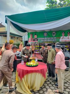 Bupati Hadiri Syukuran Hari Ulang Tahun Satpol-PP Yang Ke 73.