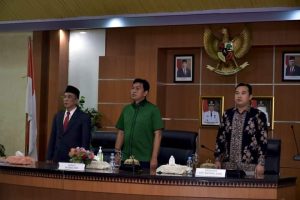 Hadiri Pelantikan PPK, Bupati Fadhil: Semoga Pemilu 2024 Kondusif