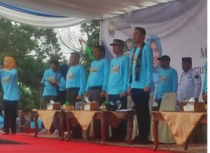 Pj Bupati Muarojambi Buka Acara Gebyar Posyandu di Desa Pondok Meja.