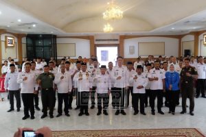 Pj Bupati Muarojambi Hadari Acara Fordes dan Pelantikan DPC APDES 2023 – 2028