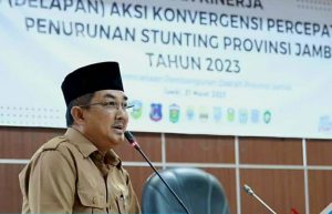 Bupati Tanjabbar Targetkan Angka Stunting 5% Pada 2024