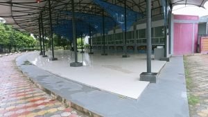 Telan Dana 6 Miliar, Bangunan Food Court Taman Segitiga Emas Terbengkalai