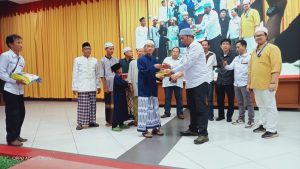 IWO Sumsel Gandeng Polsri Berikan Santunan Kepada Rumah Tahfidz dan Paket Sembako untuk jurnalis