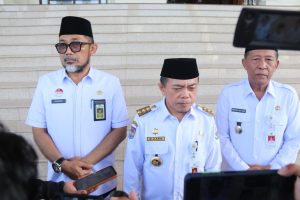 Pimpin Upacara Pasca Lebaran, Al Haris Tekankan Kedisiplinan Kerja Guna Tingkatkan Kinerja