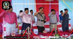 Waka DPRD Kota Jambi Hadiri Upacara Hari Jadi Pemkot Jambi