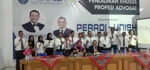 Pembukaan PKPA Angkatan I DPC PERADI KAYUAGUNG