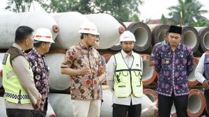 Turun ke Lokasi Tol Jambi- Betung, Edi Purwanto: Desember Sudah Bisa di Lalui