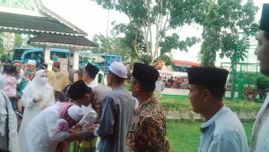 Kepulangan Jemaah Haji Asal Batanghari Disambut Antusias Jajaran Pemkab Batanghari