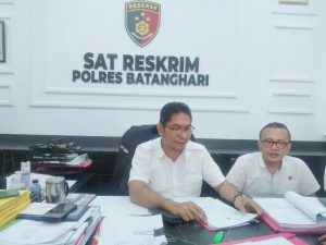 Satreskrim Batanghari Gelar Ekspose Kasus Dugaan Penipuan