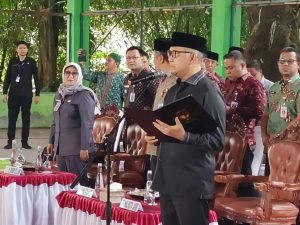 Walikota Jambi H.Syarif Fasha Serahkan 116 SK PPPK