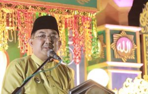 Bupati Tanjab Barat Hadiri Pembukaan MTQ ke-10 Tingkat Kecamatan Tebing Tinggi Tahun 2023