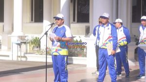 Lepas Kontingen Porprov XXIII Ke Kota Jambi Bupati Harapkan Tanjab Barat Raih Prestasi Sebanyak Mungkin