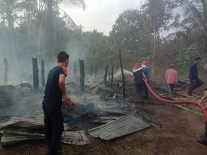 Kebakaran Kembali Terjadi di OKI, Kali Ini Menimpa Rumah Warga Celikah