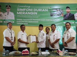 Bupati Mashuri Launching Aplikasi ‘Simfoni Durian’ Merangin