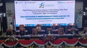 Ketua DPRD OKI : HUT OKI ke-78 Momen Evaluasi dan Motivasi Program Pembangunan