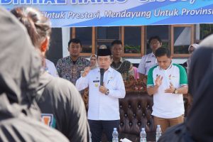 Lepas 50 Atlet Dayung Jambi Ikuti Babak Kualifikasi PON XXI di Karawang, Al Haris : Dayung Cabor Favorit Dulang Emas