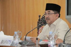 Bupati Tanjab Barat Buka Pembinaan Da’i Pembina Desa/Kelurahan Tahun 2023