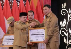 Wabup Hairan Hadir di Rumdis Gubernur Jambi Penyerahan DIPA 2024