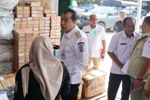 Memastikan Merangin Siap Gelar Pemilu 2024, Mukti Said Pantau Gudang Logistik