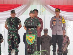 Tim Was Mabesad Sangat Bangga Persiapan Kodim 0402/OKI Jelang Pemilu 2024