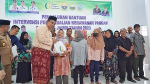 Dishanpan Salurkan Bantuan Intervensi Pengendalian Kerawanan Pangan untuk Kota Jambi dan Muaro Jambi